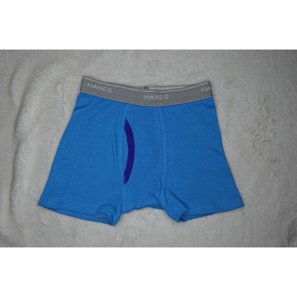 Hanes Toddler Boys' Boxer Briefs 2T-3T: Cotton, Tagless, Cars Pattern + Solid - Picture 9 of 14